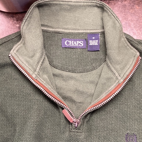 Chaps quarter zip sweater - Picture 3 of 4